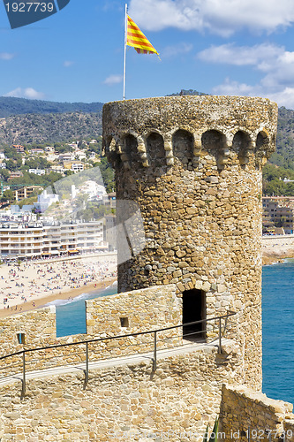 Image of Tower Tossa de Mar, Spain