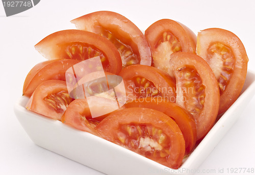 Image of sliced tomatoes