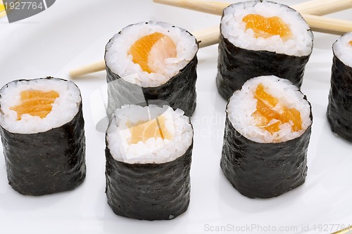 Image of Makizushi. Sushi