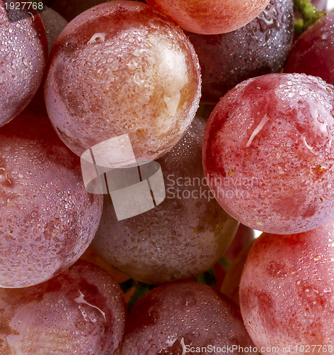 Image of red grapes