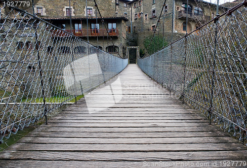 Image of Rupit , suspension bridge