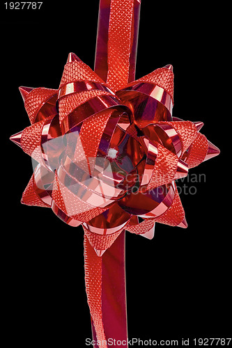Image of flower ornament red