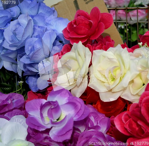 Image of Roadside Flower Stand