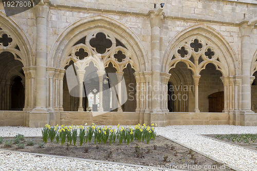 Image of Monastery of Santa Maria de Poblet cloister