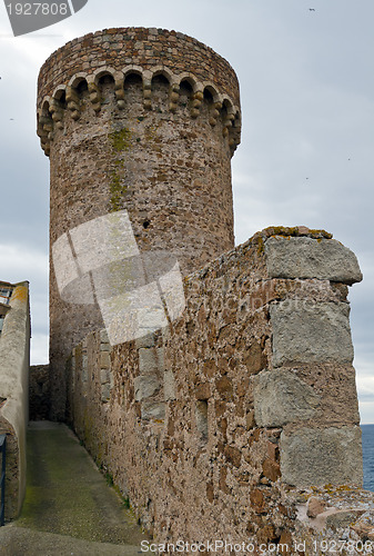 Image of Tower Tossa de Mar, Spain