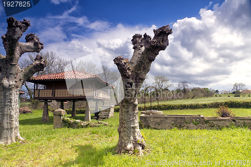 Image of Horreo in Gijon, Asturias, Spain 