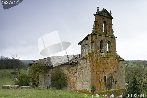 Image of abandoned Romanesque church