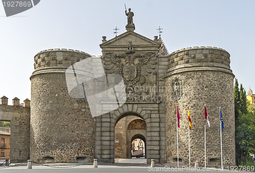 Image of Puerta Nueva de Bisagra, in  Toledo, Spain