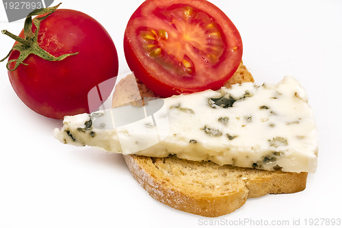 Image of old blue stilton roquefort