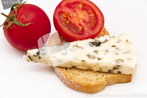 Image of old blue stilton roquefort