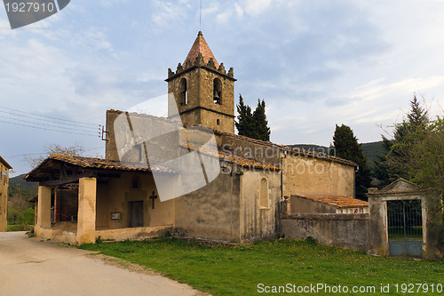 Image of Catalan typical rural landscape in Spain