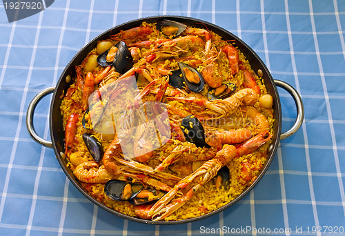 Image of paella Valenciana