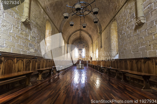 Image of Monastery of Santa Maria de Poblet dining room