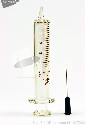 Image of hypodermic syringe