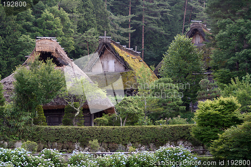 Image of Japanese village