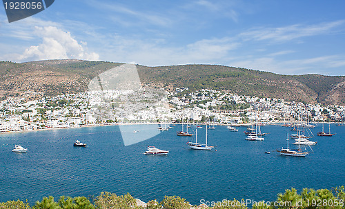 Image of Kumbahce Bay in Bodrum, Turkey