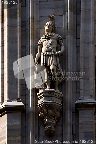 Image of a soldier in the dome