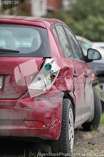 Image of crash the car