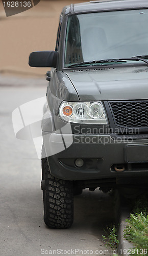 Image of SUV  the military