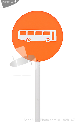 Image of Bus stop sign