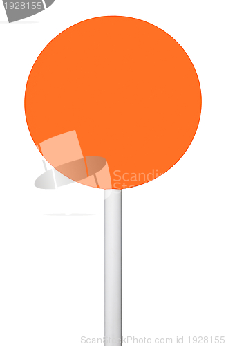 Image of Orange sign