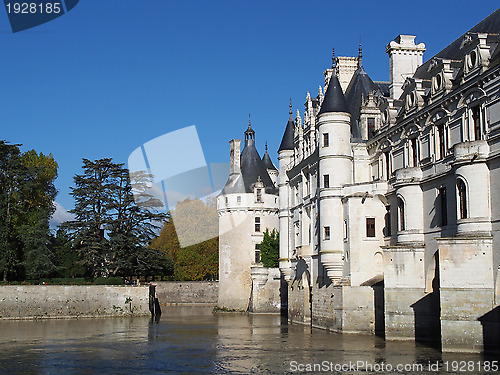 Image of Chenonceau castle , Loire valley , France