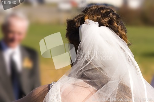 Image of Bride waiting