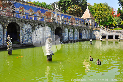 Image of Fronteira Palace in Lisbon, Portugal