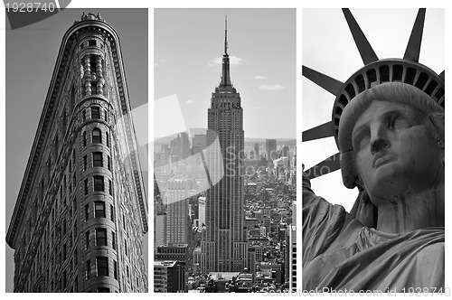 Image of New York Black and White Triptych