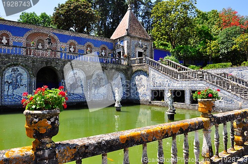 Image of Fronteira Palace in Lisbon, Portugal