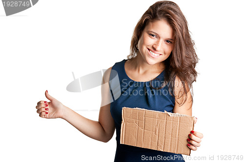 Image of Hitchhiking Girl