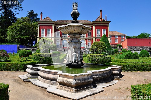 Image of Fronteira Palace in Lisbon, Portugal