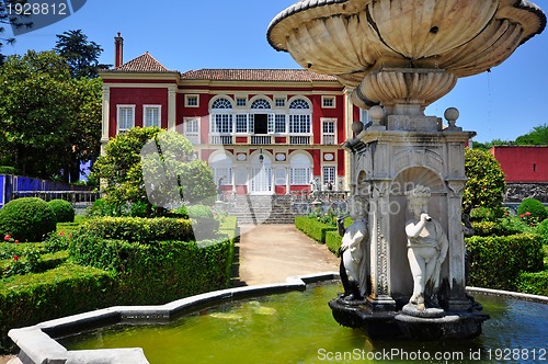 Image of Fronteira Palace in Lisbon, Portugal