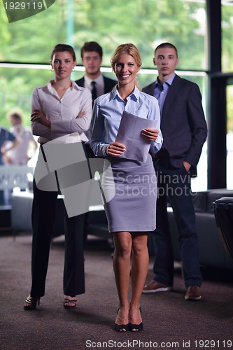 Image of business people group