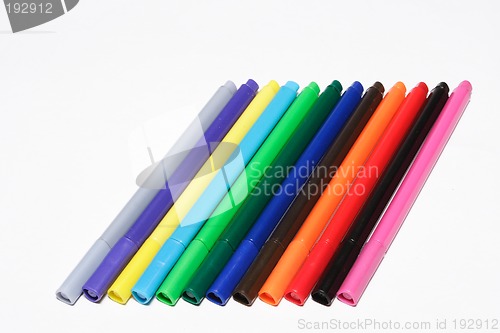 Image of Fiber tipped pens #1