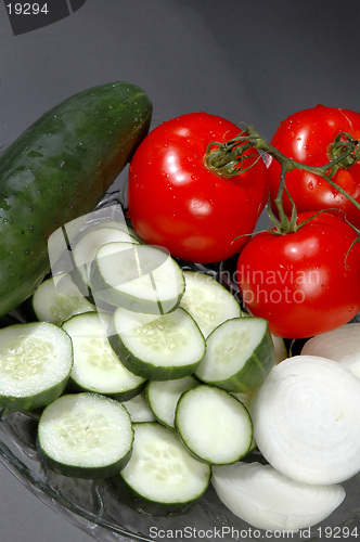 Image of sliced vegetables