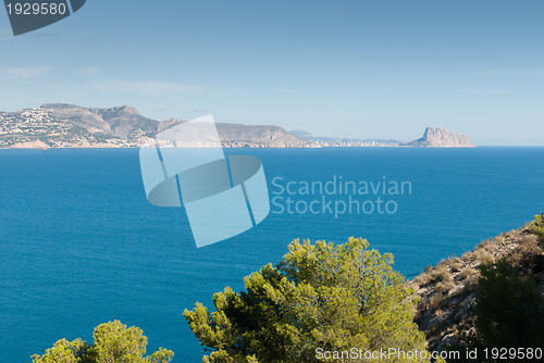 Image of Altea bay towards Calpe