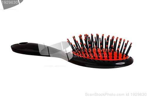 Image of Black hairbrush