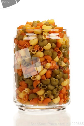 Image of Pasta in glass pot