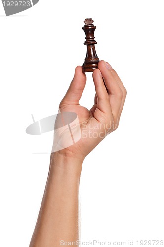 Image of Hand with chess