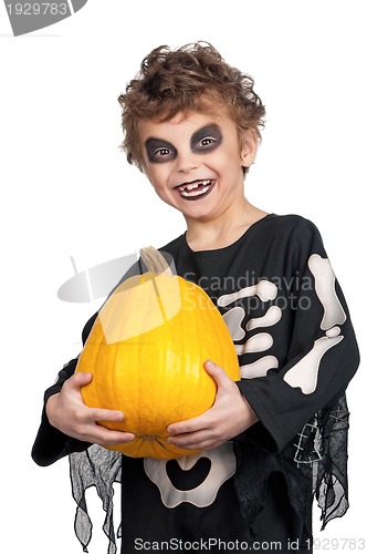 Image of Child in halloween costume