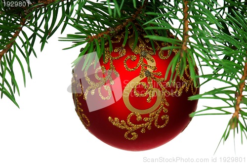 Image of Christmas baubles