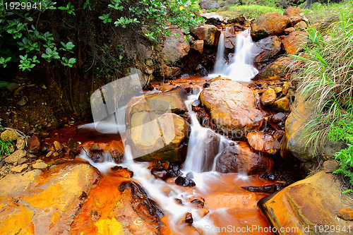 Image of Golden Waterfall