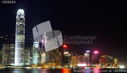 Image of Hong Kong at night