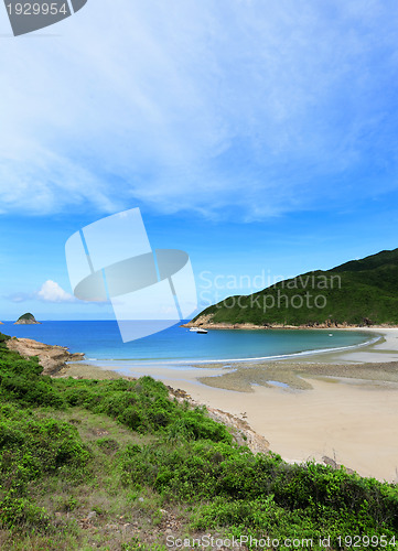 Image of Sai Wan beach in Hong Kong