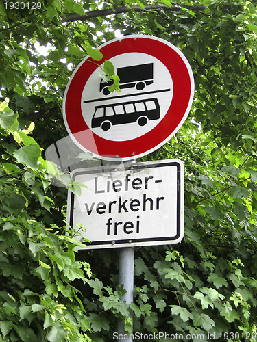 Image of German street sign