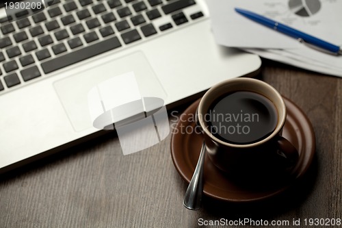 Image of modern office desktop