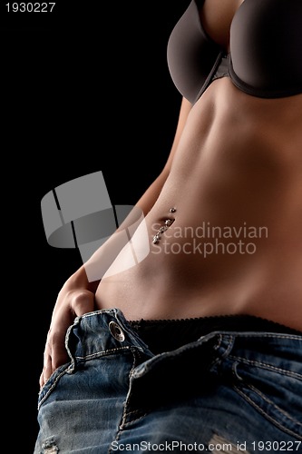 Image of slim woman body