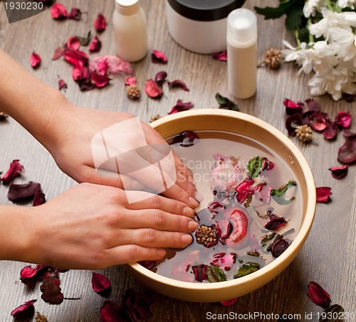 Image of spa for hands