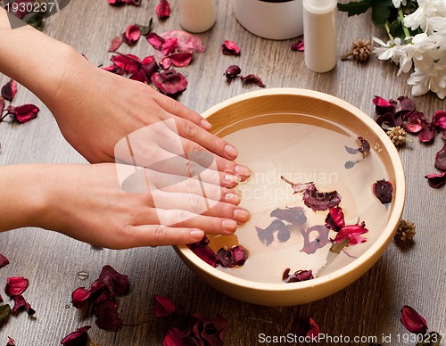 Image of spa for hands